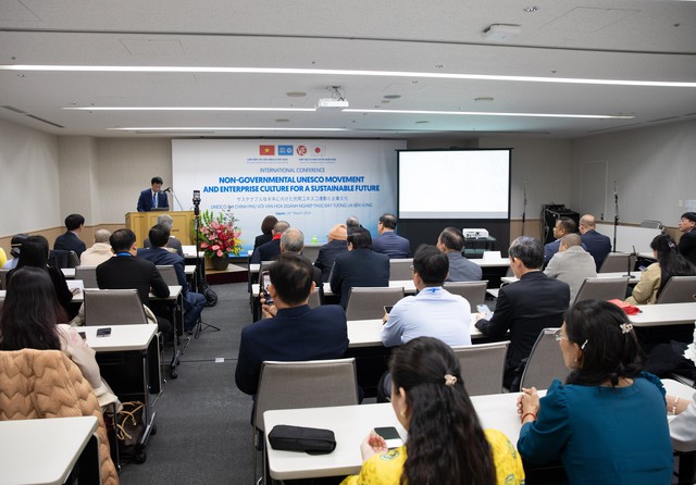 Liên hiệp các Hội UNESCO Việt Nam tổ chức hội nghị quốc tế tại Nhật Bản - Ảnh 1.