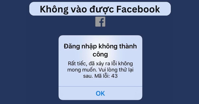 Facebook đang lỗi - Ảnh 1.