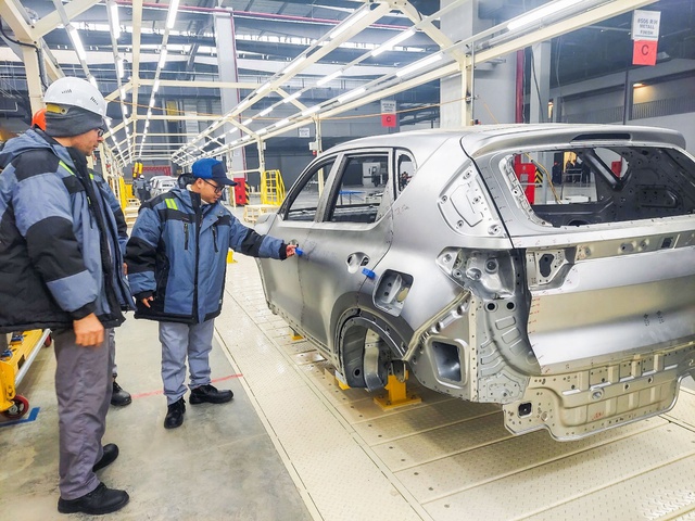 Nhà máy THACO KIA tham gia giám sát sản xuất xe Kia Sonet tại Uzbekistan - Ảnh 2.