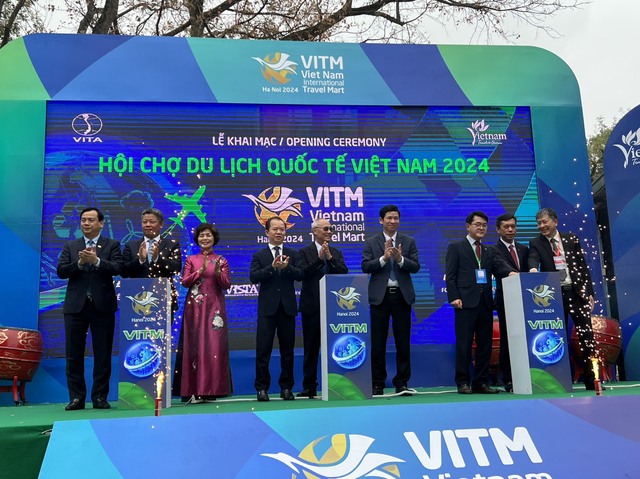 Khai mạc Hội chợ Du lịch Quốc tế Việt Nam: Chuyển đổi xanh để phát triển bền vững - Ảnh 1.