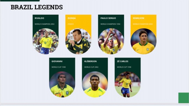 Hàng loạt cựu siêu sao bóng đá Brazil bất ngờ đến Đà Nẵng - Ảnh 2.