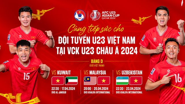 Xem trực tiếp bóng đá U23 Việt Nam vs U23 Kuwait ở đâu? VTV5 VTV6 có trực tiếp?