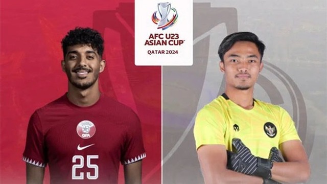 VTV5 VTV6 trực tiếp bóng đá U23 Qatar vs U23 Indonesia, VCK U23 châu Á 2024 (22h30 hôm nay)