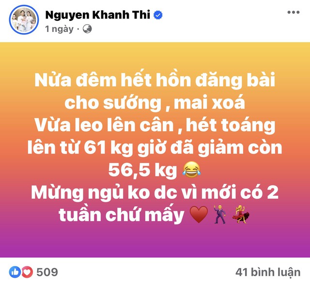 Lý do Khánh Thi hét toáng lúc nửa đêm  - Ảnh 1.