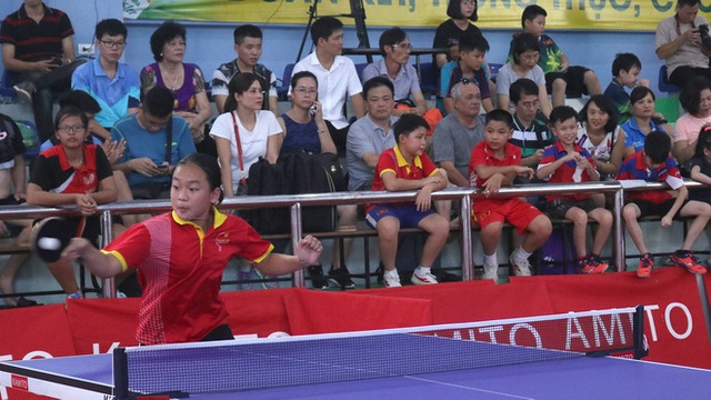 Giải bóng bàn học sinh thành phố Hà Nội mở rộng - Cúp Báo Thể thao & Văn hóa 2018: Ươm mầm tài năng 