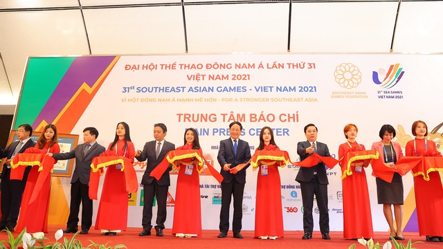 Khai trương Trung tâm báo chí SEA Games 31