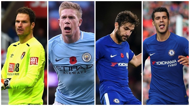 Morata, Fabregas, De Bruyne... dẫn đầu đội hình tiêu biểu vòng 11 Premier League