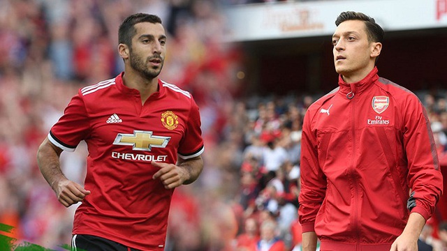 Mkhitaryan sắp phải 'hy sinh' để Mourinho mở đường cho Mesut Oezil tới M.U