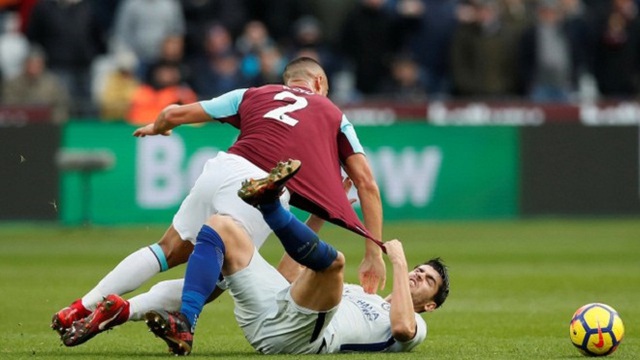 Video clip highlights bàn thắng trận West Ham 1-0 Chelsea