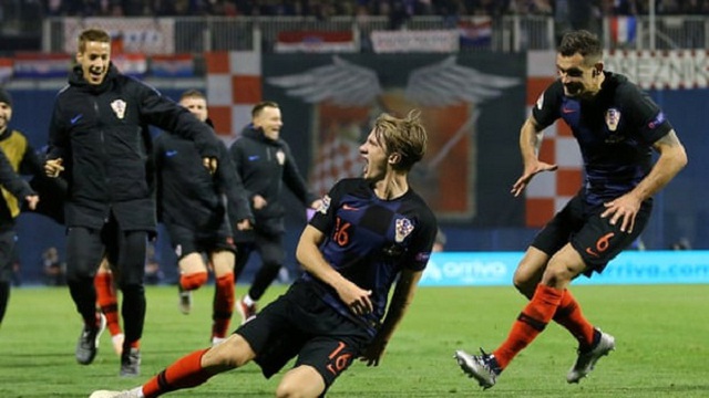 UEFA Nations League: Croatia hạ Tây Ban Nha 3-2 đầy kịch tính