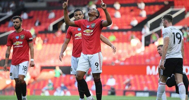 Ket qua bong da, MU vs Sheffield, Video MU 3-0 Sheffield, Martial lập hat-trick, MU, Martial, Van Persie, kết quả bóng đá Anh, kết quả Ngoại hạng Anh, BXH bóng đá Anh