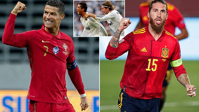 Ronaldo và Ramos lần đầu tiên nói chuyện với nhau sau 2 năm