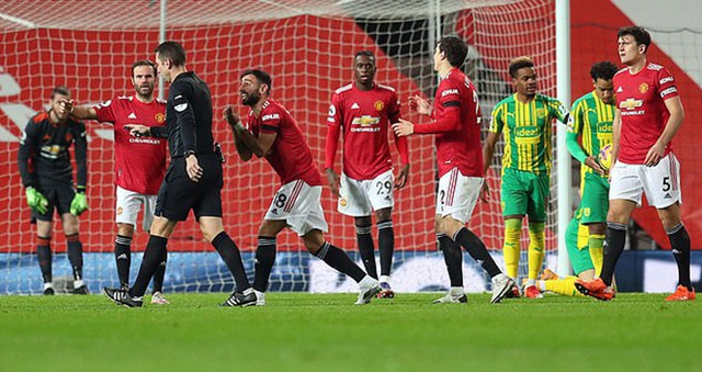 MU 1-0 West Brom, Kết quả Ngoại hạng Anh, BXH bóng đá Anh, Ole, Ole phát biểu, Ole chưa hài lòng, kết quả MU vs West Brom, Bruno Fernandes, phạt đền, MU