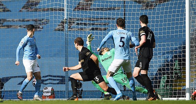 Man City 2-1 West Ham, ket qua bong da, Kết quả bóng đá Anh, Bảng xếp hạng Ngoại hạng Anh vòng 26, kết quả Man City đấu với West Ham, bảng xếp hạng bóng đá Anh