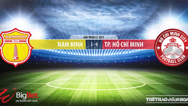 Keo nha cai, Nhận định kết quả, Nam Định vs TPHCM, BĐTV, Trực tiếp bóng đá Việt Nam, kèo bóng đá, trực tiếp Nam Định vs TPHCM, lịch thi đấu V-League, bxh V-League, kèo Nam Định