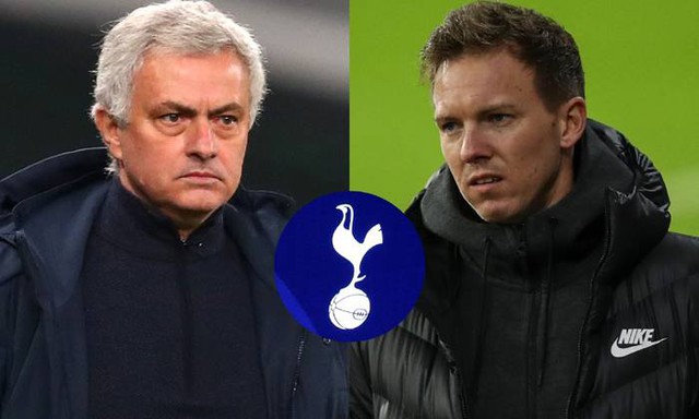 Mourinho, Tottenham, Tottenham sa thải Mourinho, Ai sẽ thay thế Mourinho, Mourinho bị sa thải, Nagelsmann, Nagelsmann thay Mourinho, chung kết Cúp Liên đoàn Anh