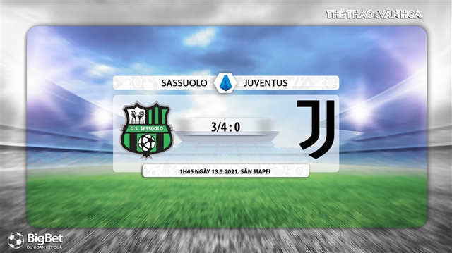 Keo nha cai, nhận định kết quả, Sassuolo vs Juventus, FPT Play trực tiếp bóng đá Serie A vòng 36, xem trực tiếp bóng đá Italia, trực tiếp bóng đá Ý, trực tiếp bóng đá hôm nay