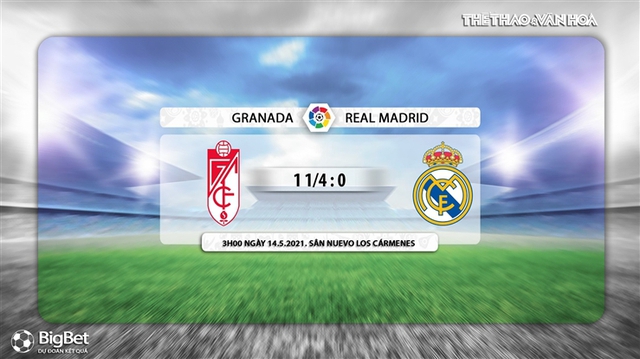 Keo nha cai, nhận định kết quả, Granada vs Real Madrid, BĐTV trực tiếp bóng đá Tây Ban Nha, trực tiếp Granada vs Real Madrid, kèo Real Madrid, kèo Granada, kèo bóng đá La Liga