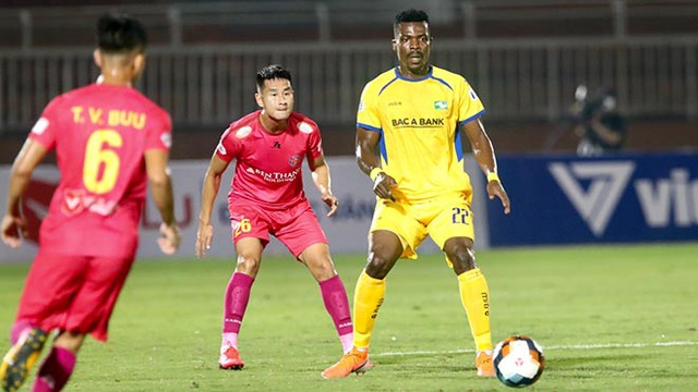 KẾT QUẢ bóng đá Bình Dương 0-1 SLNA, V-League hôm nay