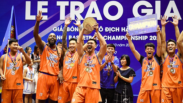 Chung kết giải bóng rổ HBC 2022: 3F Galaxy lần đầu tiên giành chức vô địch