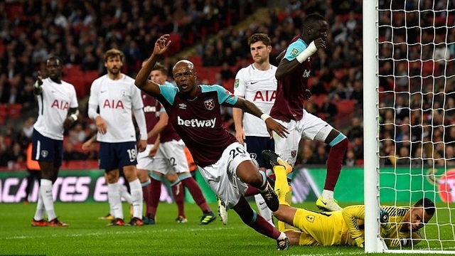 Video clip highlights bàn thắng trận Tottenham 2-3 West Ham