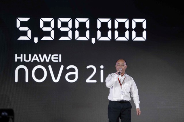 HUAWEI ra mắt điện thoại 4 camera - nova 2i