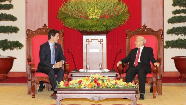 Báo chí Canada đưa tin đậm nét về chuyến thăm của Thủ tướng Trudeau tới Việt Nam  