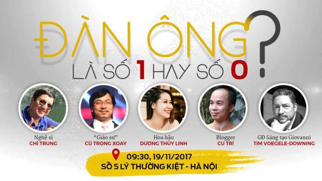 Livestream ngày Quốc tế Nam giới 19/11: Đàn ông là gì?