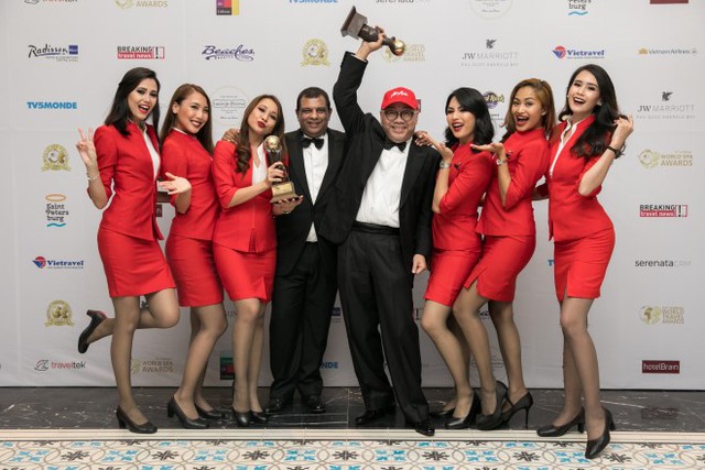 AirAsia thắng hai Giải thưởng Du lịch Thế Giới 2017