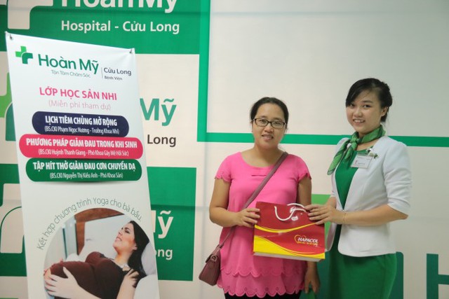 Bệnh viện Đa Khoa Hoàn Mỹ Cửu Long tổ chức lớp học sản nhi tháng 1