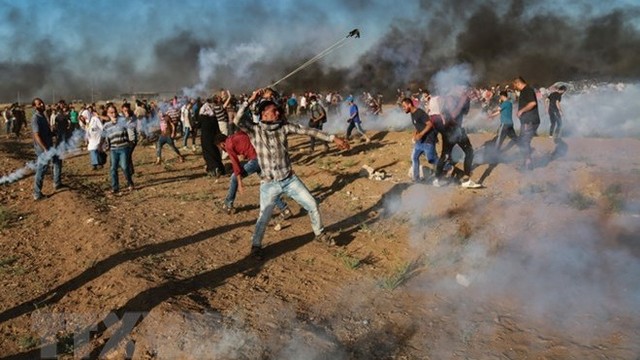  Quân đội Israel lại nổ súng vào người biểu tình Palestine 