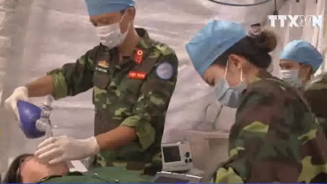 Bệnh viện dã chiến Việt Nam lên đường nhận nhiệm vụ tại Nam Sudan
