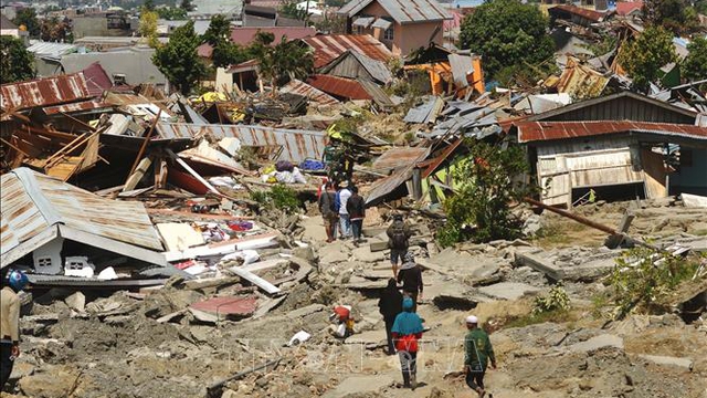 Động đất, sóng thần tại Indonesia: Có thể còn hơn 1.000 người mất tích 