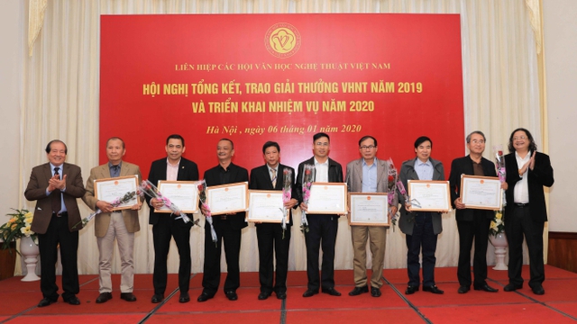 73 tác phẩm được trao Giải thưởng Văn học nghệ thuật năm 2019