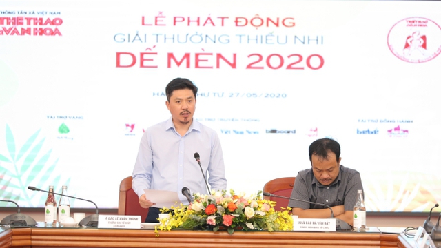 Thông báo: Mời dự lễ trao Giải thưởng thiếu nhi Dế Mèn lần 1 - 2020