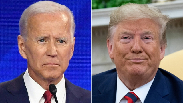 Bầu cử Mỹ 2020: Ứng cử viên Joe Biden tiếp tục vượt Tổng thống Trump trong thăm dò dư luận