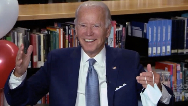 Đảng Dân chủ chính thức chọn ông Joe Biden làm ứng cử viên tranh cử tổng thống Mỹ