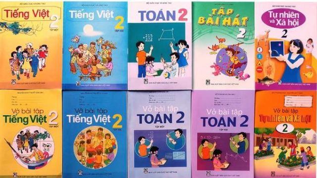 Thẩm định sách giáo khoa lớp 2: Có 33 bản mẫu của 4 NXB gửi thẩm định