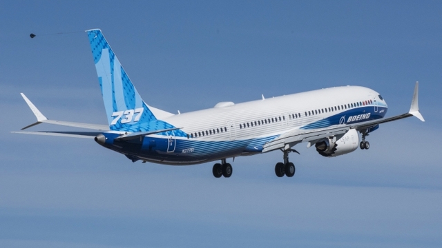 Máy bay Boeing 737 MAX thế hệ mới nhất thực hiện chuyến bay thử nghiệm đầu tiên
