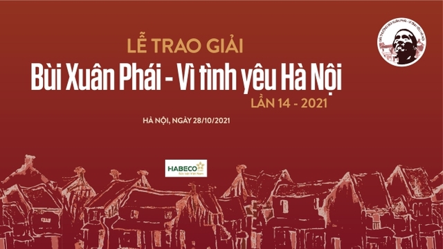 Lễ trao giải Bùi Xuân Phái - Vì tình yêu Hà Nội lần thứ 14 - 2021: Chờ đợi Giải thưởng Lớn