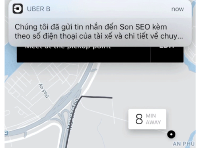 Uber ra mắt tính năng đặt xe cho người thân