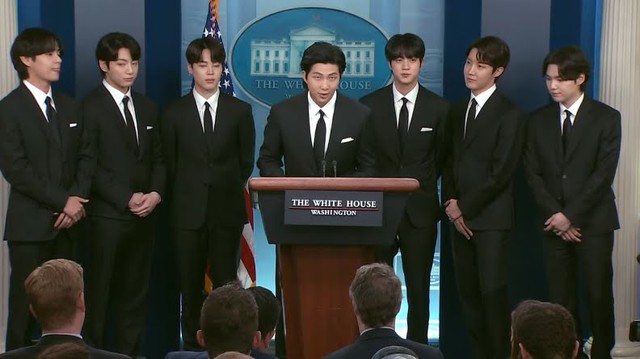 BTS, kpop, k pop, idol, idol kpop, thành viên BTS, RM, Jin, Jimin, Jungkook, Suga, JHope, J Hope, V, V BTS, BTS tới Nhà trắng, Joe Biden, tổng thống Mỹ, BTS tổng thống Mỹ