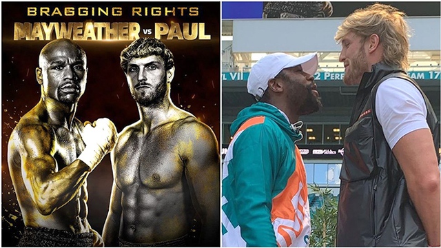 Floyd Mayweather, Floyd Mayweather đấm biểu diễn, Floyd Mayweather vs Logan Paul, độc cô cầu bại, độc cô cầu bại Mayweather, quyền Anh, boxing, Mayweather tái xuất võ đài