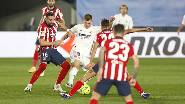 Real Madrid, Real Madrid vs Atletico, Kết quả La Liga, BXH La Liga, Toni Kroos, Luka Modric, Kết quả Real Madrid vs Atletico, Derby Madrid, Bóng đá Tây Ban Nha 