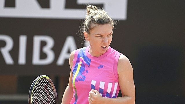 Tennis: Simona Halep vào chung kết Italian Open