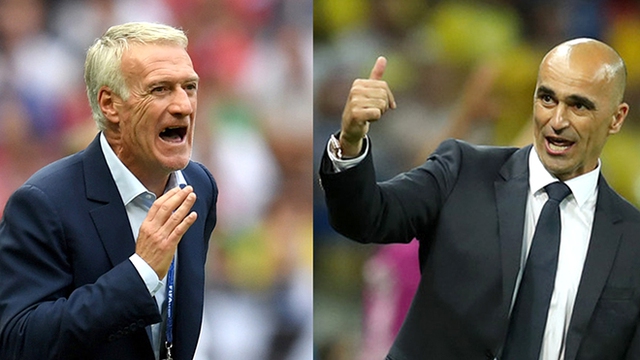 Pháp vs Bỉ: Khi thực dụng Deschamps đối đầu lãng mạn Martinez