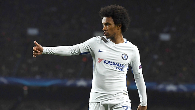 Bây giờ, Willian đã là ngôi sao của Chelsea