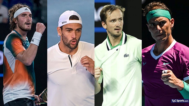 Lịch thi đấu Australian Open hôm nay, trực tiếp Australian Open 2022, K+Sport, Berrettini vs Nadal, Tsitsipas Medvedev, lịch thi đấu tennis, truc tiep tennis, Úc mở rộng 