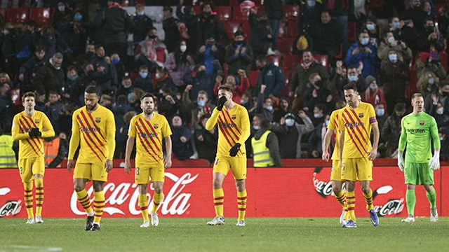 Kết quả bóng đá Granada 1-1 Barcelona, ket qua bong da, Granada vs Barcelona, kết quả Granada vs Barcelona, video Granada vs Barcelona, bảng xếp hạng La Liga, KQBD TBN