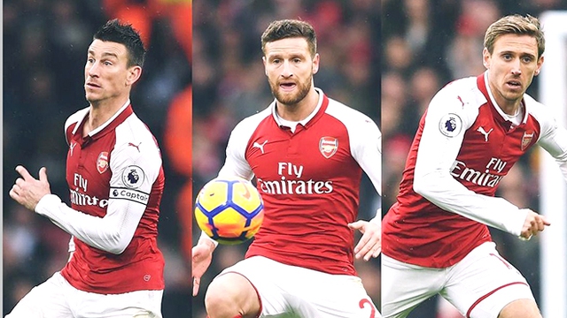 Arsenal đang cực kỳ chắc chắn với bức tường Mustafi-Koscielny-Monreal